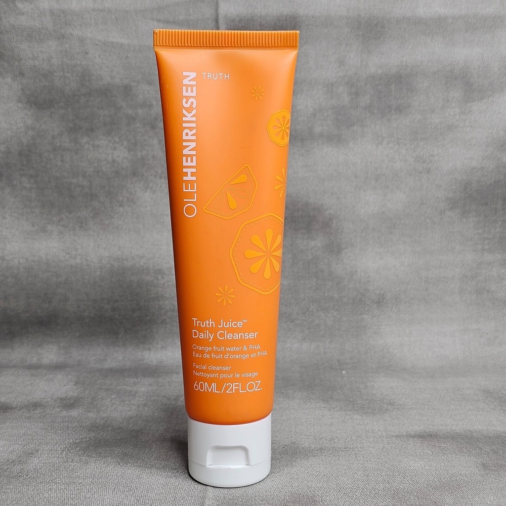 OLE HENRIKSEN Truth Juice Daily Facial Cleanser w/Orange‎ Water-2oz-NEW & SEALED